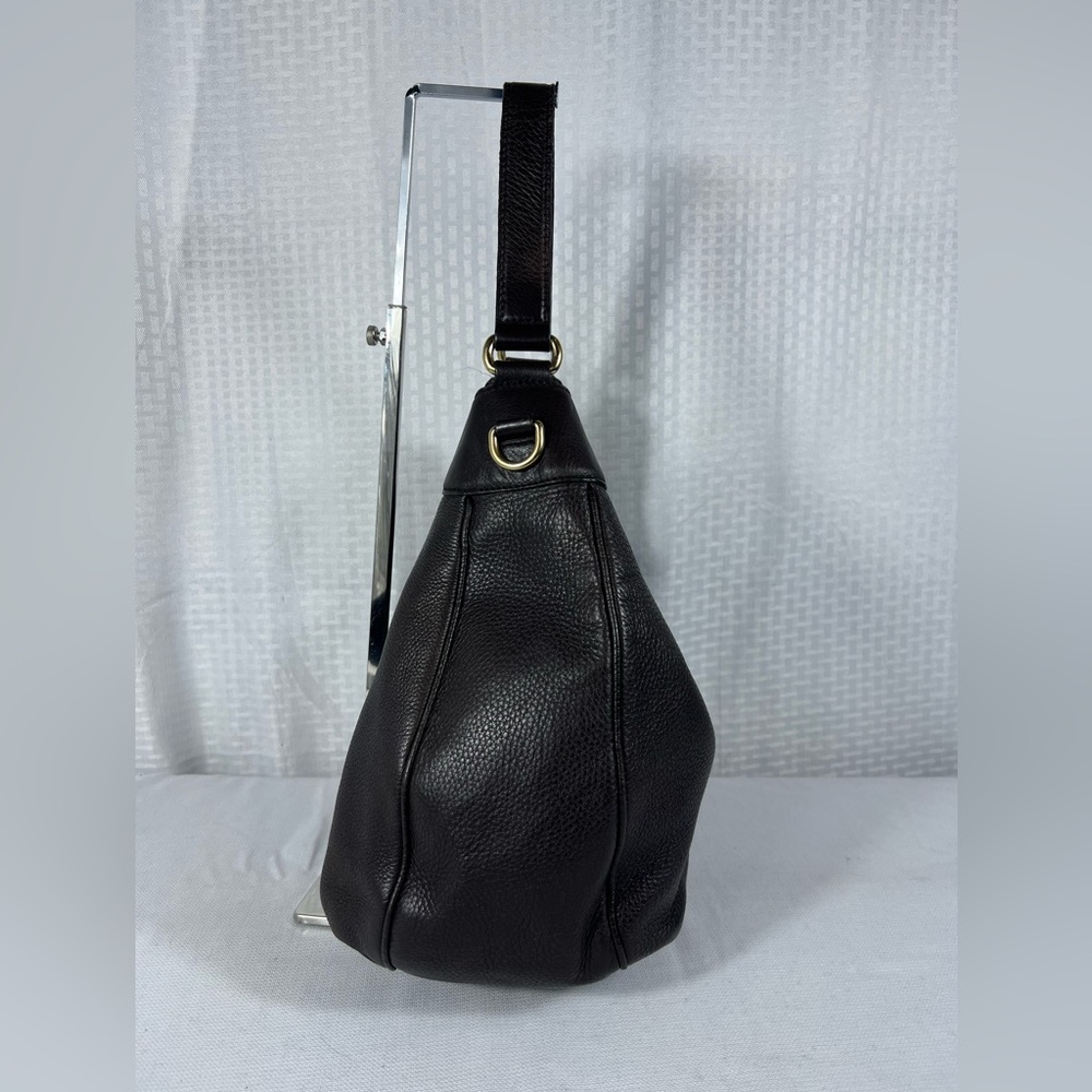 Gucci Black Pebbled Leather Jackie Web Hobo Bag – Made in Italy - Picture 3 of 16